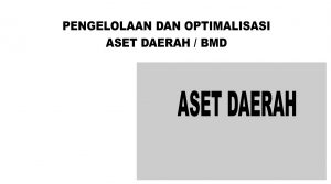 Bimtek Pengelolaan Optimalisasi Aset Daerah