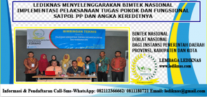 Bimtek Nasional Tupoksi Anggota Satpol PP