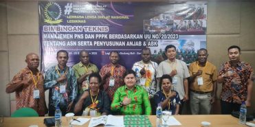 Kegiatan Bimtek Kepegawaian Dogiyai