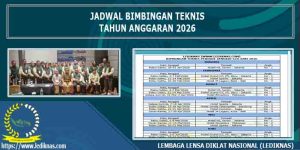 Jadwal Bimtek Tahun Anggaran 2026